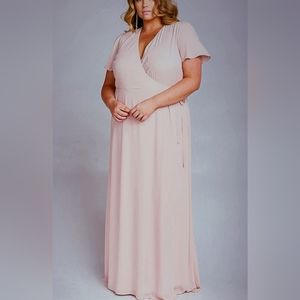 Noelle Flutter Wrap Dress Size XX-Large